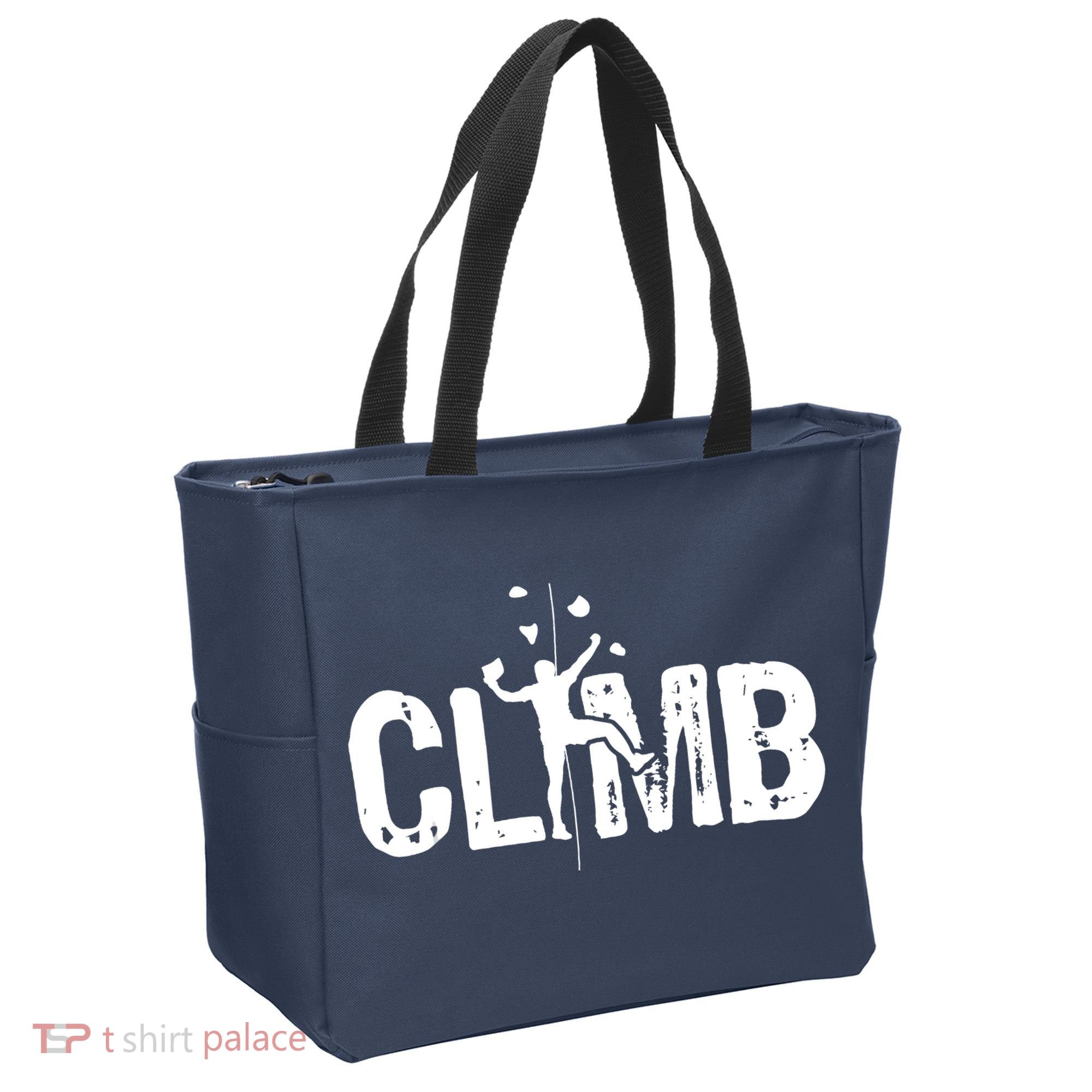 Climb Bouldering Wall Climber Rock Climbing Mountaineer Tote Bag