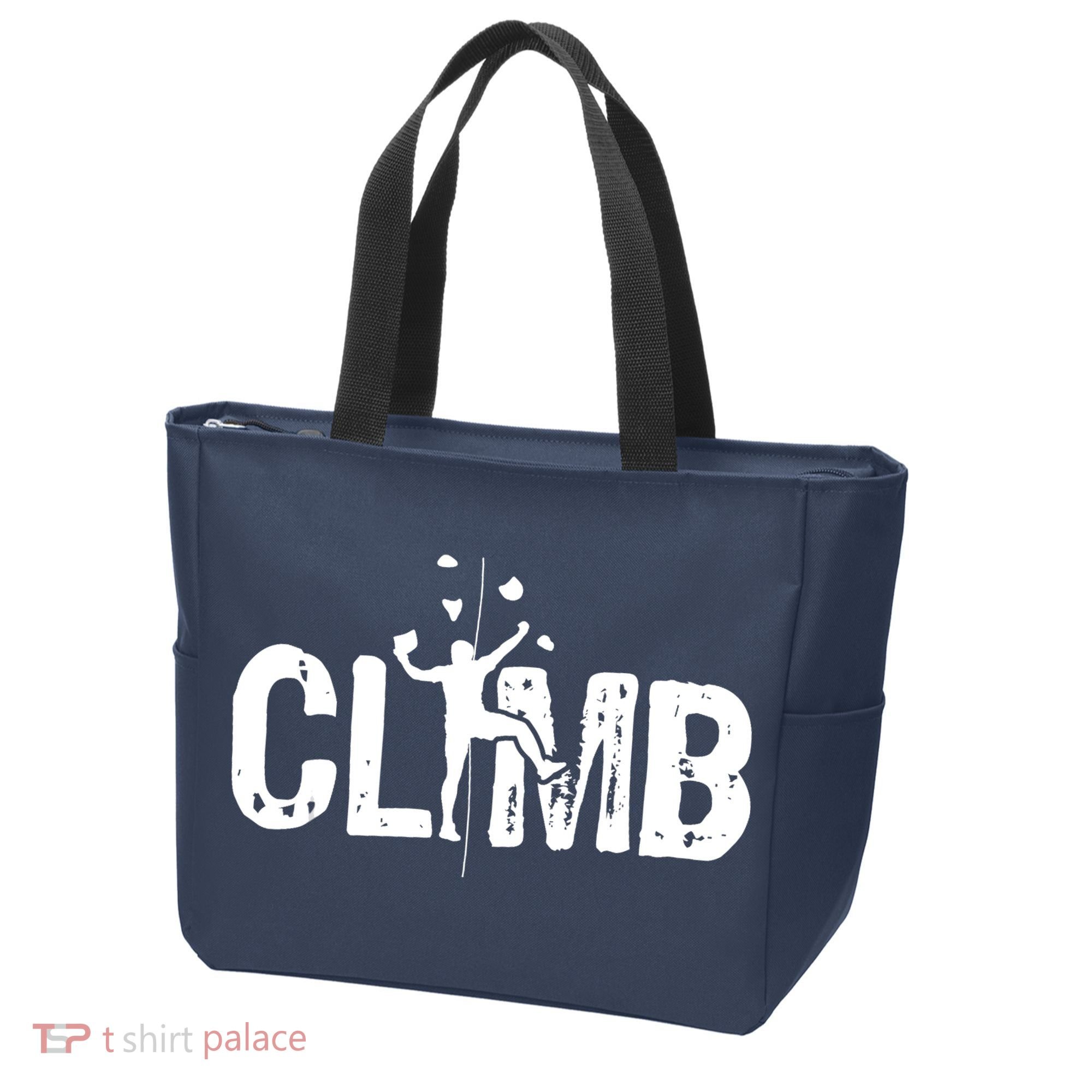 Climb Bouldering Wall Climber Rock Climbing Mountaineer Tote Bag