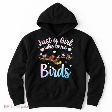 Cool Bird Watcher Art For Women Birding Nerd Birder Hoodie