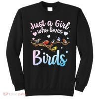 Cool Bird Watcher Art For Women Birding Nerd Birder Sweatshirt thumb 0