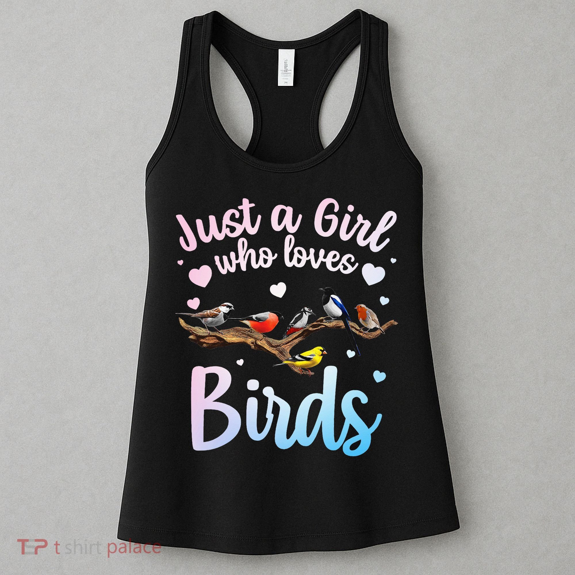 Cool Bird Watcher Art For Women Birding Nerd Birder Women's Tank Top