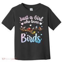 Cool Bird Watcher Art For Women Birding Nerd Birder Toddler T-Shirt thumb 0