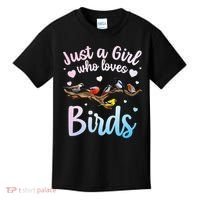 Cool Bird Watcher Art For Women Birding Nerd Birder Kids T-Shirt thumb 0