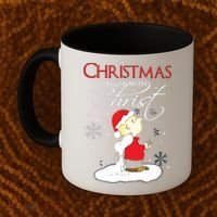 Christmas Begins With Christ Xmas Gift Holiday Costume Coffee Mug thumb 2