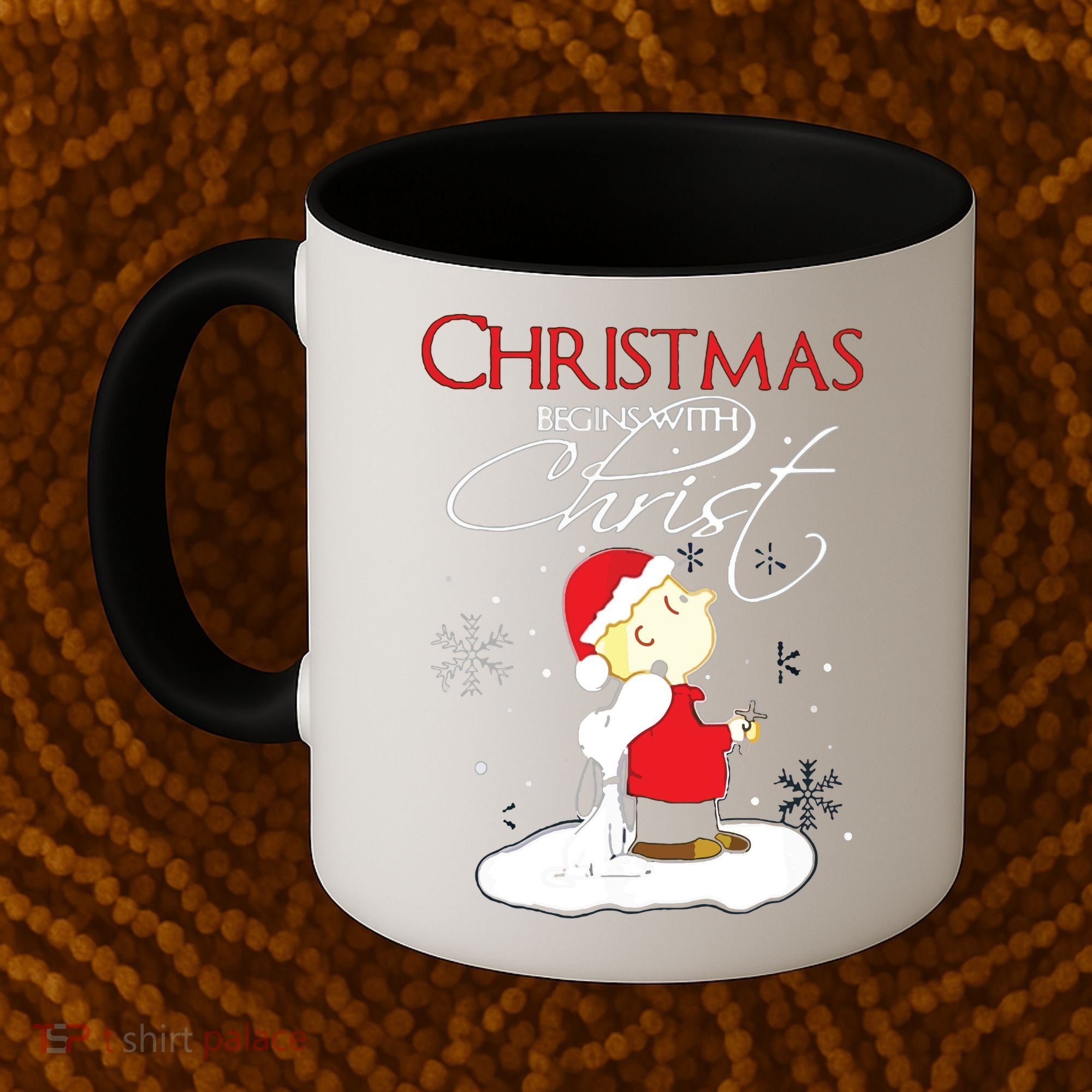 Christmas Begins With Christ Xmas Gift Holiday Costume Coffee Mug