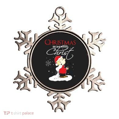 Christmas Begins With Christ Xmas Gift Holiday Costume Ornament