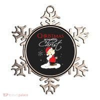 Christmas Begins With Christ Xmas Gift Holiday Costume Ornament thumb 0
