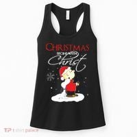 Christmas Begins With Christ Xmas Gift Holiday Costume Women's Tank Top thumb 0