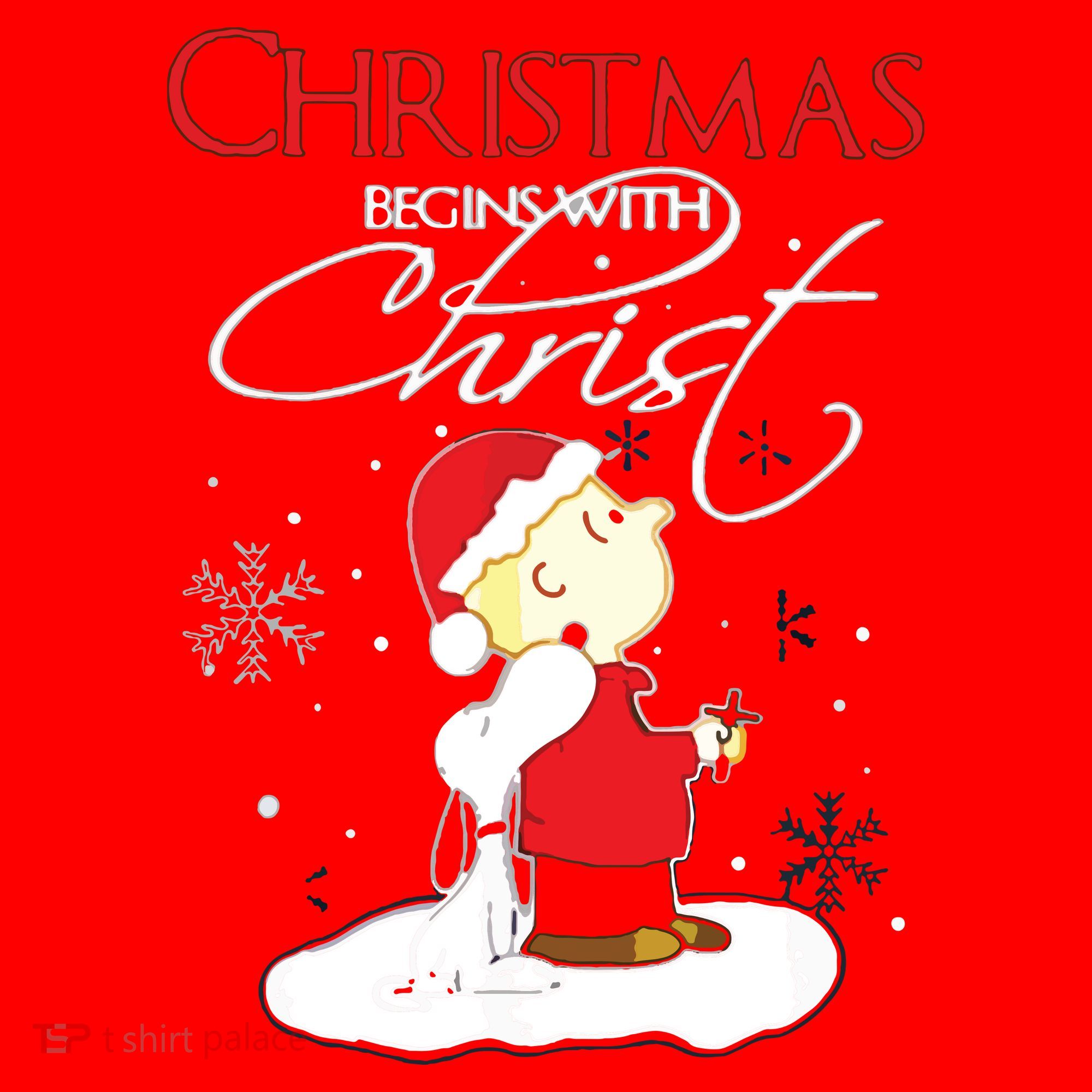 Christmas Begins With Christ Xmas Gift Holiday Costume Santa Hat