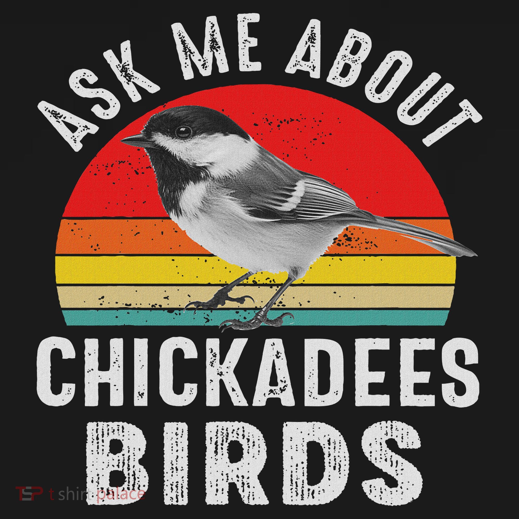Chickadee Bird Women Daughter Mom Lover Birdwatching Women's Hoodie