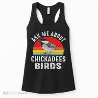 Chickadee Bird Women Daughter Mom Lover Birdwatching Women's Tank Top thumb 0