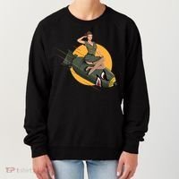 Cherry Bomb WW2 Pin Up Girl Women's Sweatshirt thumb 0