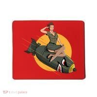 Cherry Bomb WW2 Pin Up Girl Mousepad thumb 0