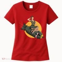 Cherry Bomb WW2 Pin Up Girl Women's T-Shirt thumb 0