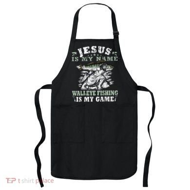 Catching big Walleye Fish over 25 inches Walleye Hunter Apron
