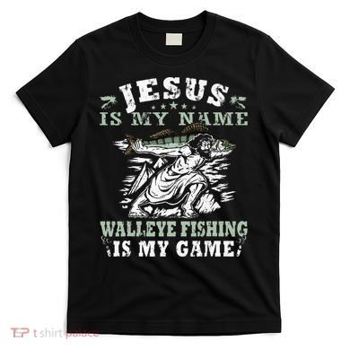 Catching big Walleye Fish over 25 inches Walleye Hunter T-Shirt