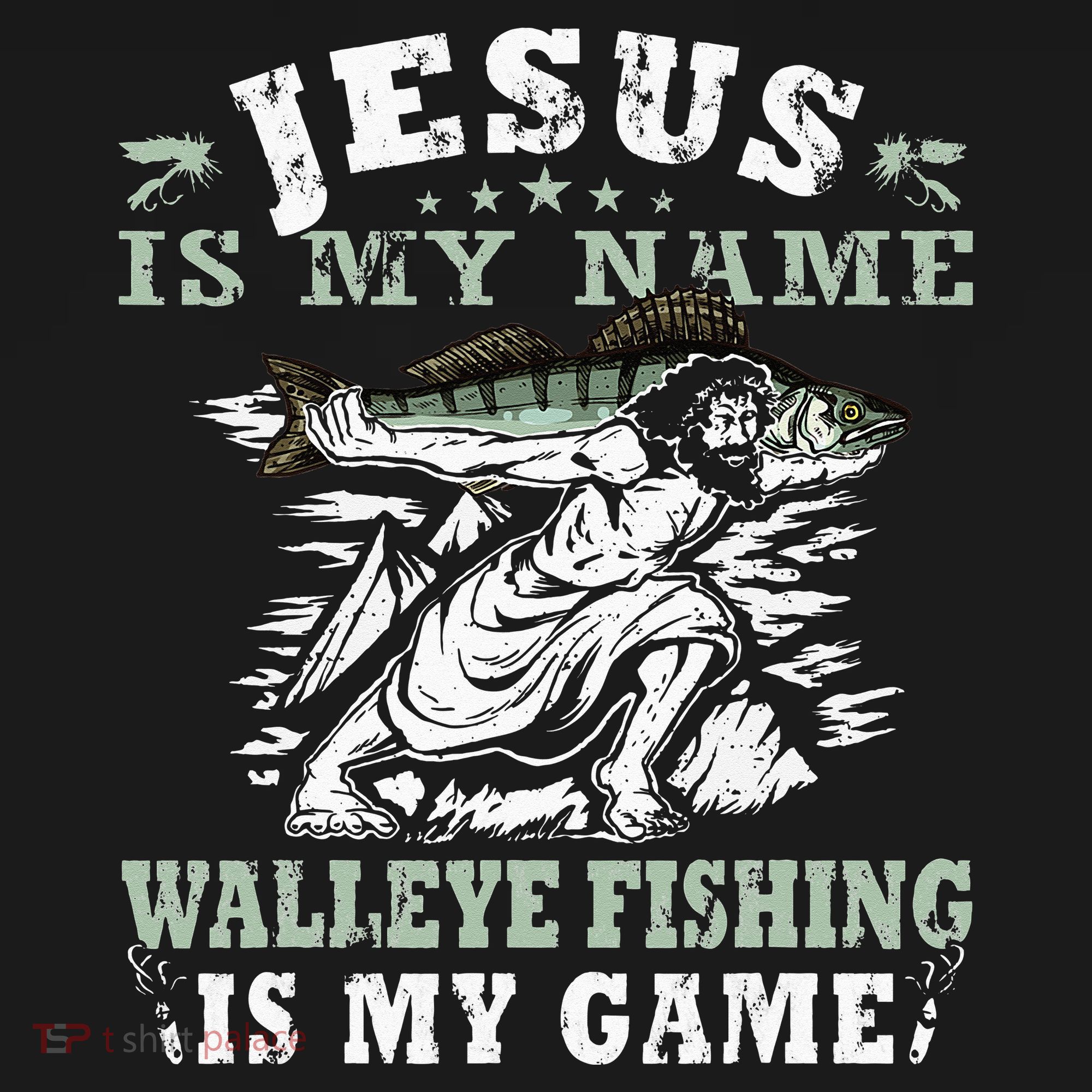 Catching big Walleye Fish over 25 inches Walleye Hunter Women's Long Sleeve Shirt