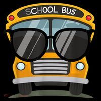Cool Bus With Sunglasses School Bus Party Coffee Mug thumb 5