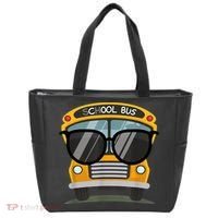 Cool Bus With Sunglasses School Bus Party Tote Bag thumb 0