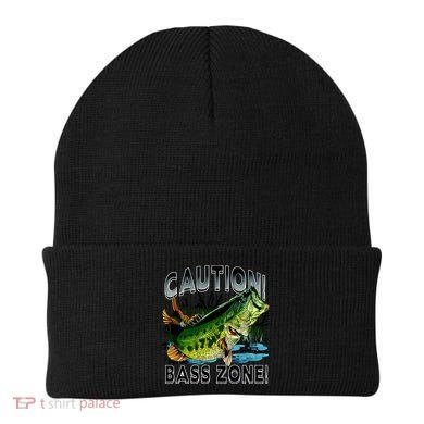 Caution Bass Zone Fishing Beanie