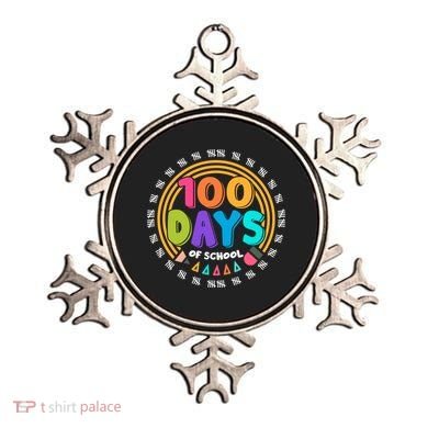 Cute Cool 100 Days Of School Pencil Emblem Ornament