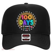 Cute Cool 100 Days Of School Pencil Emblem Hat thumb 0