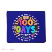 Cute Cool 100 Days Of School Pencil Emblem Mousepad thumb 0