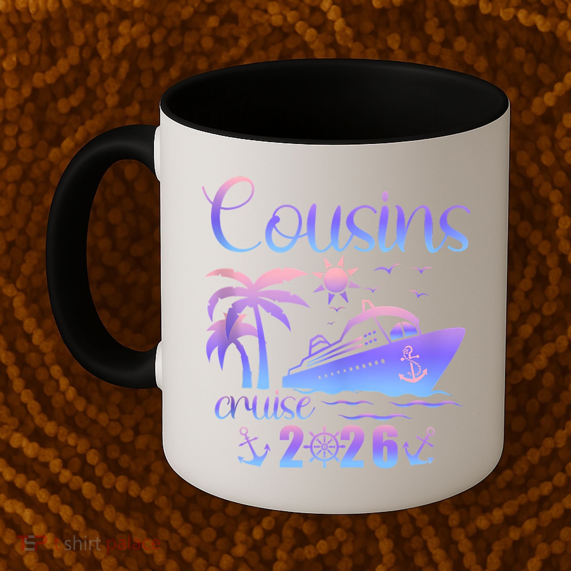 Cousins Cruise 2026 Coffee Mug