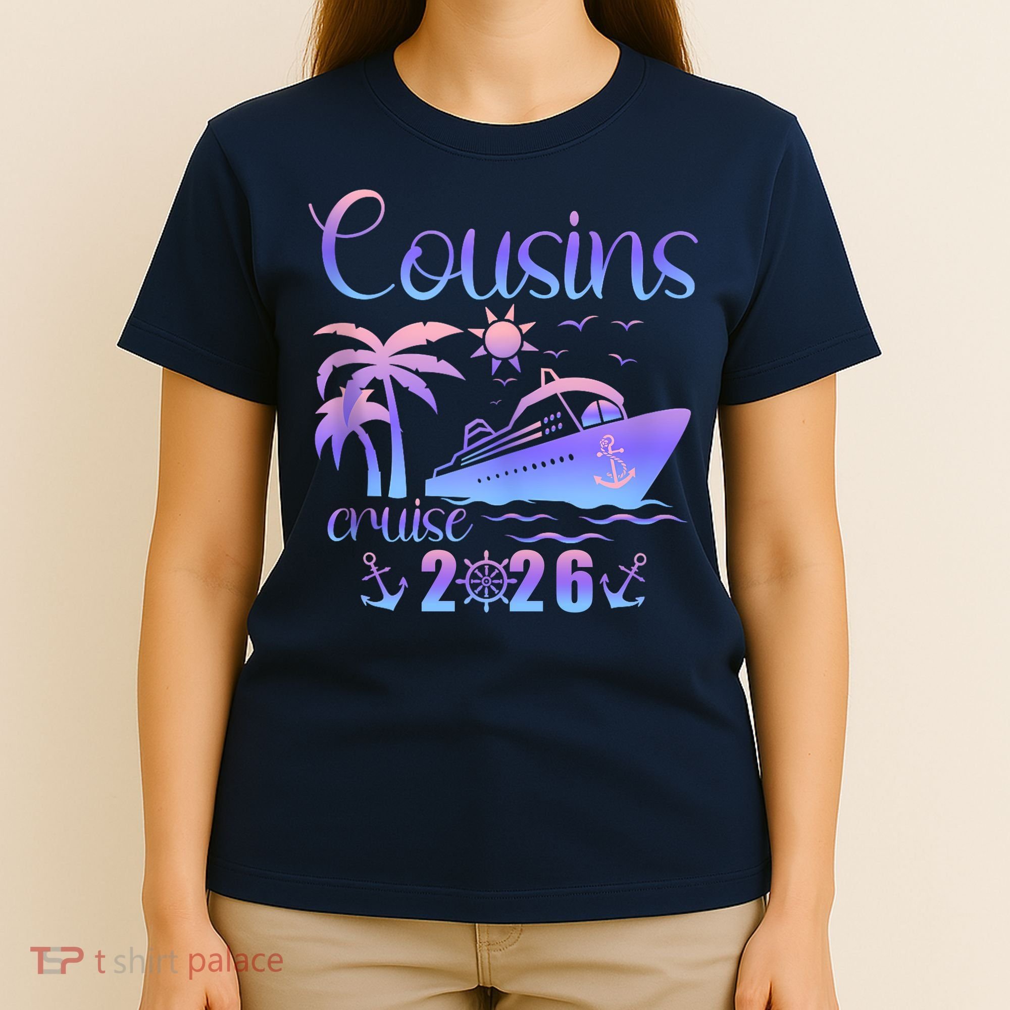 Cousins Cruise 2026 T-Shirt
