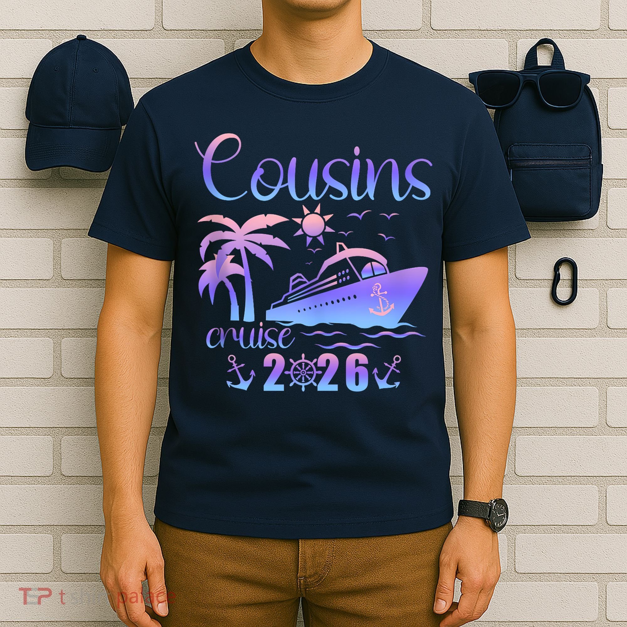 Cousins Cruise 2026 T-Shirt
