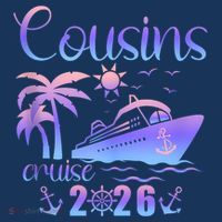 Cousins Cruise 2026 Coaster thumb 2