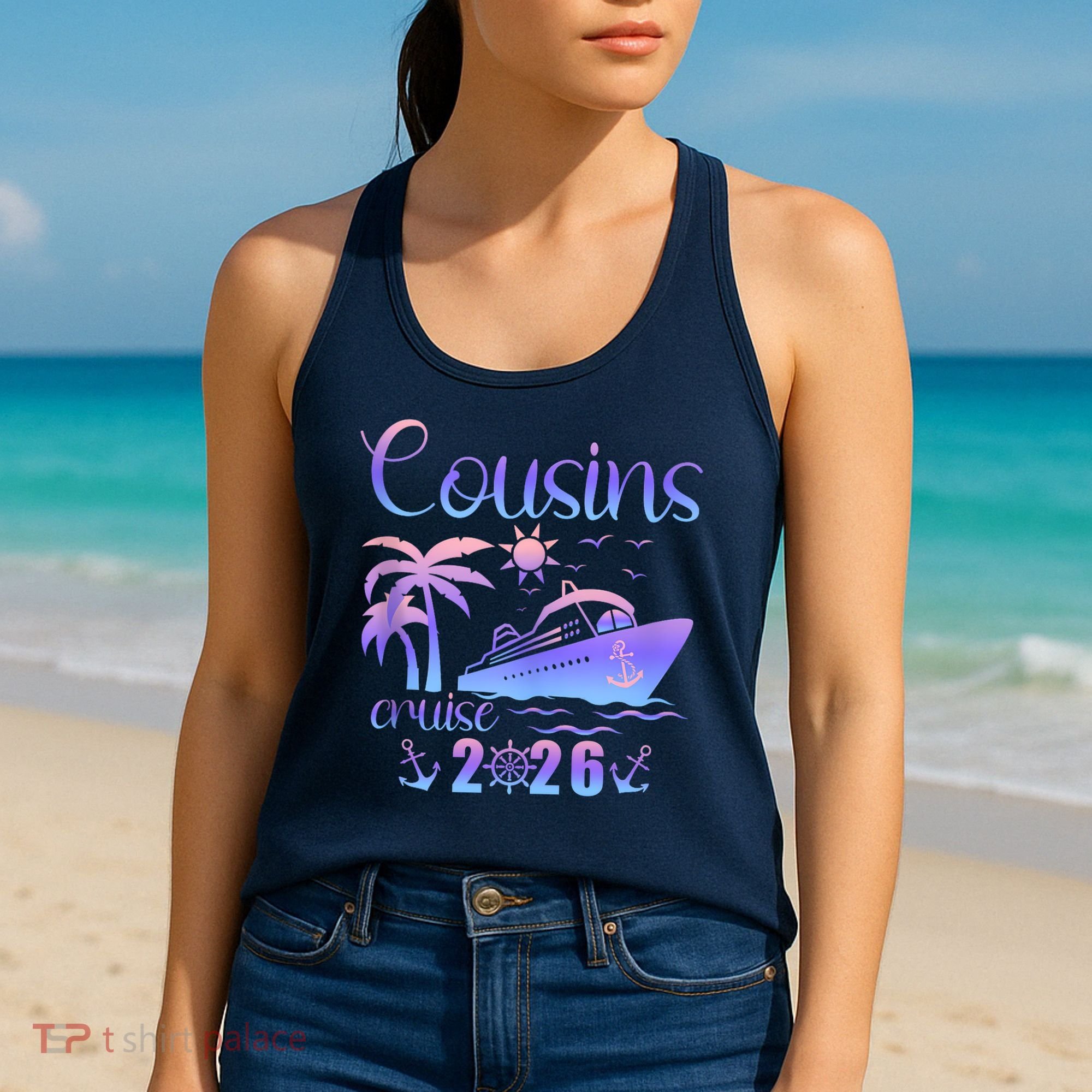 Cousins Cruise 2026 Women's Tank Top