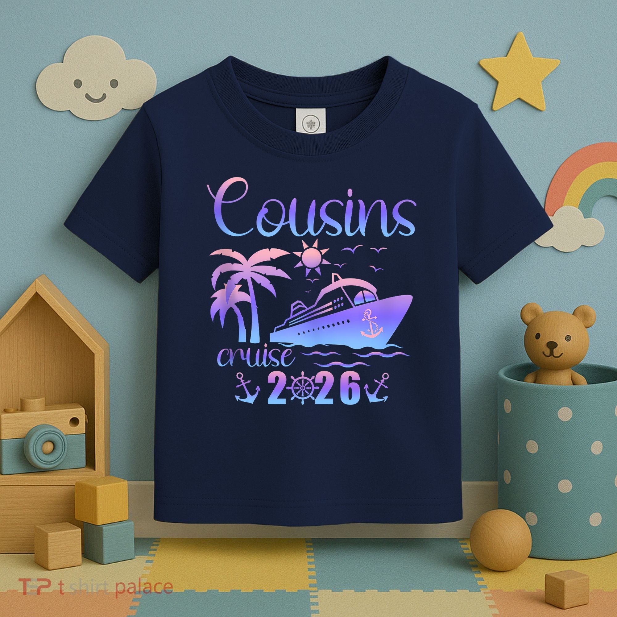 Cousins Cruise 2026 Toddler T-Shirt