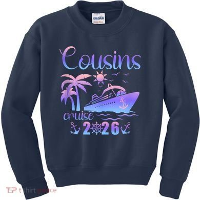 Cousins Cruise 2026 Kids Sweatshirt