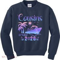 Cousins Cruise 2026 Kids Sweatshirt thumb 0