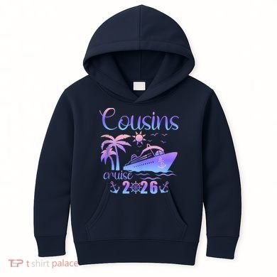 Cousins Cruise 2026 Kids Hoodie