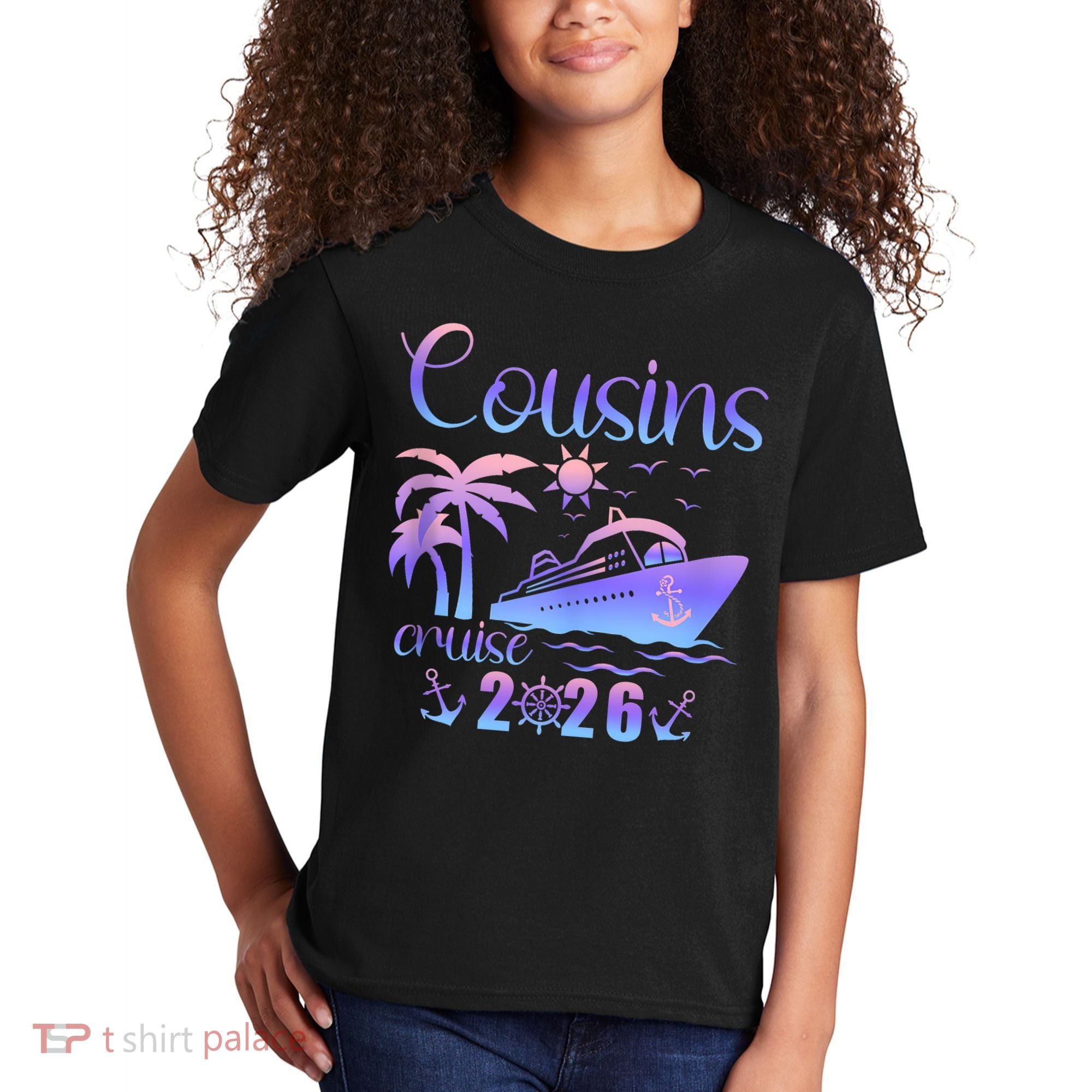 Cousins Cruise 2026 Kids T-Shirt