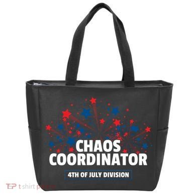 Chaos Coordinator 4th Of July Divison Fireworks Tote Bag