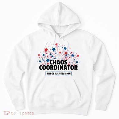 Chaos Coordinator 4th Of July Divison Fireworks Hoodie