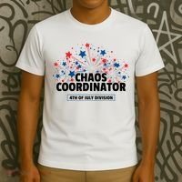 Chaos Coordinator 4th Of July Divison Fireworks T-Shirt thumb 3