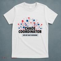 Chaos Coordinator 4th Of July Divison Fireworks T-Shirt thumb 5