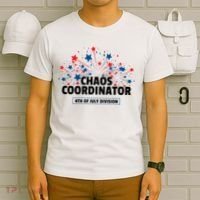 Chaos Coordinator 4th Of July Divison Fireworks T-Shirt thumb 6