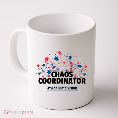 Chaos Coordinator 4th Of July Divison Fireworks Coffee Mug