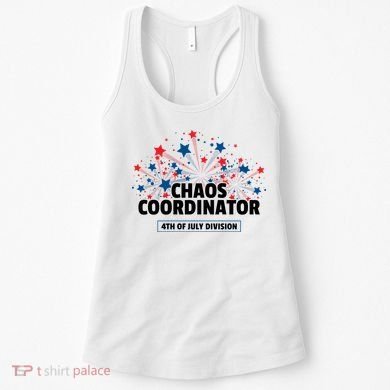Chaos Coordinator 4th Of July Divison Fireworks Women's Tank Top