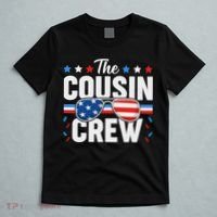 Cousin Crew 4th Of July Patriotic American Family Matching T-Shirt thumb 5