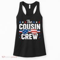 Cousin Crew 4th Of July Patriotic American Family Matching Women's Tank Top thumb 0