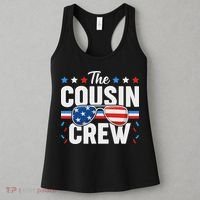 Cousin Crew 4th Of July Patriotic American Family Matching Women's Tank Top thumb 3