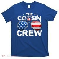 Cousin Crew 4th Of July Us American Flag Family Matching Usa Great Gift T-Shirt thumb 0