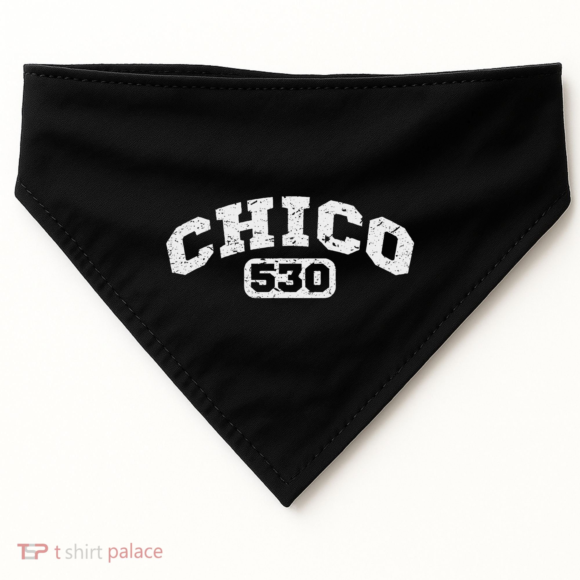 Chico Ca 530 Northern California Cali USA-Made Doggie Bandana