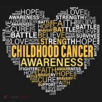 Childhood Cancer Awareness Hope Support Strong Warrior Hoodie thumb 7